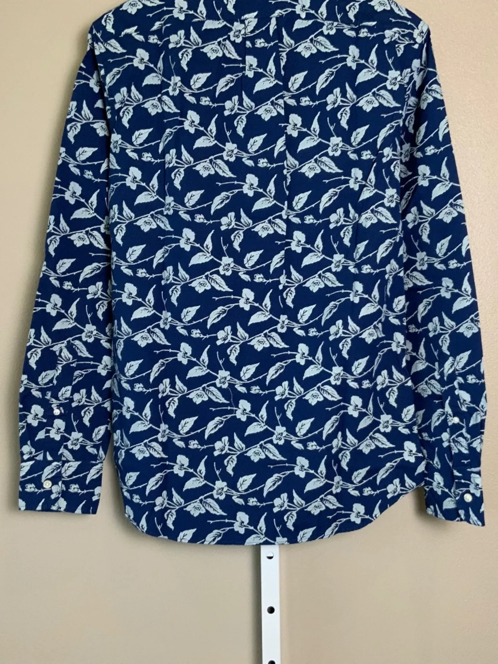 J. Crew Slim Stretch Secret Wash Button Down Shirt Bell Flowers Print